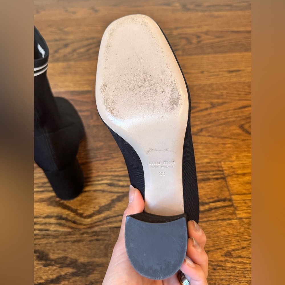 Miu Miu Sock Booties size 38. Authentic, Great Condition! - Picture 8 of 11